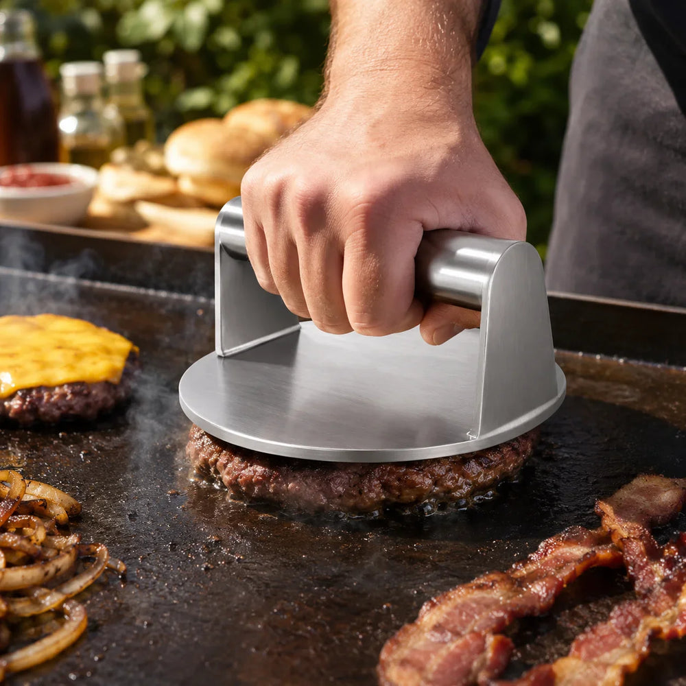 Smashburger-presse i Rustfrit Stål