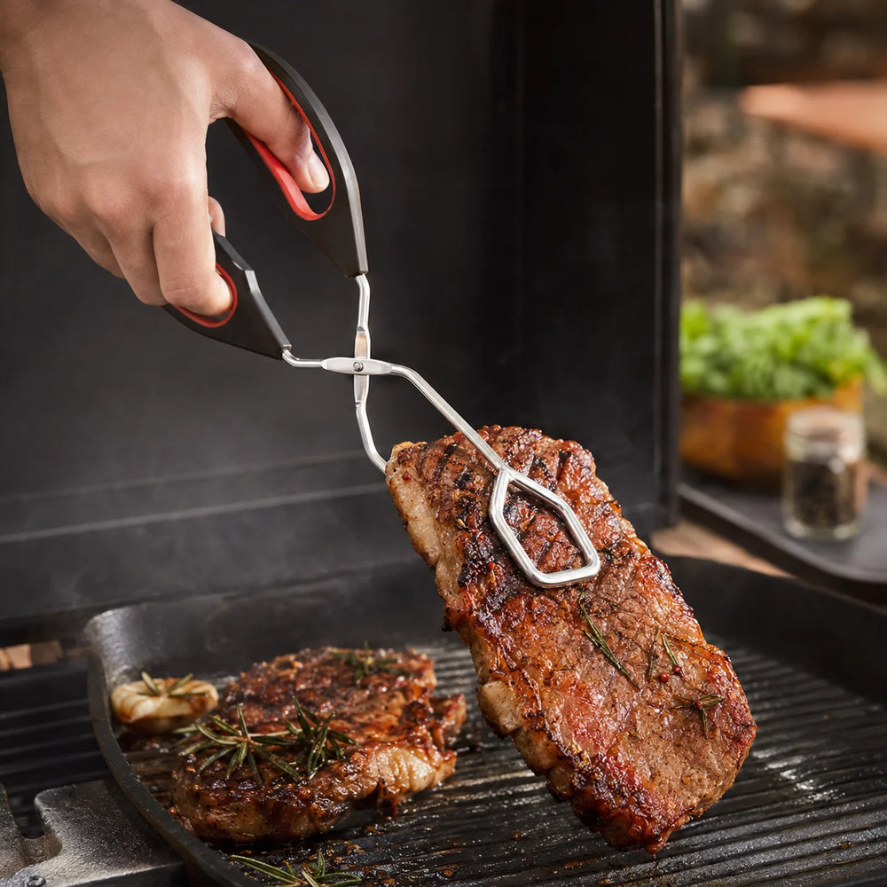 Grilltang med saksegreb – 3 størrelser